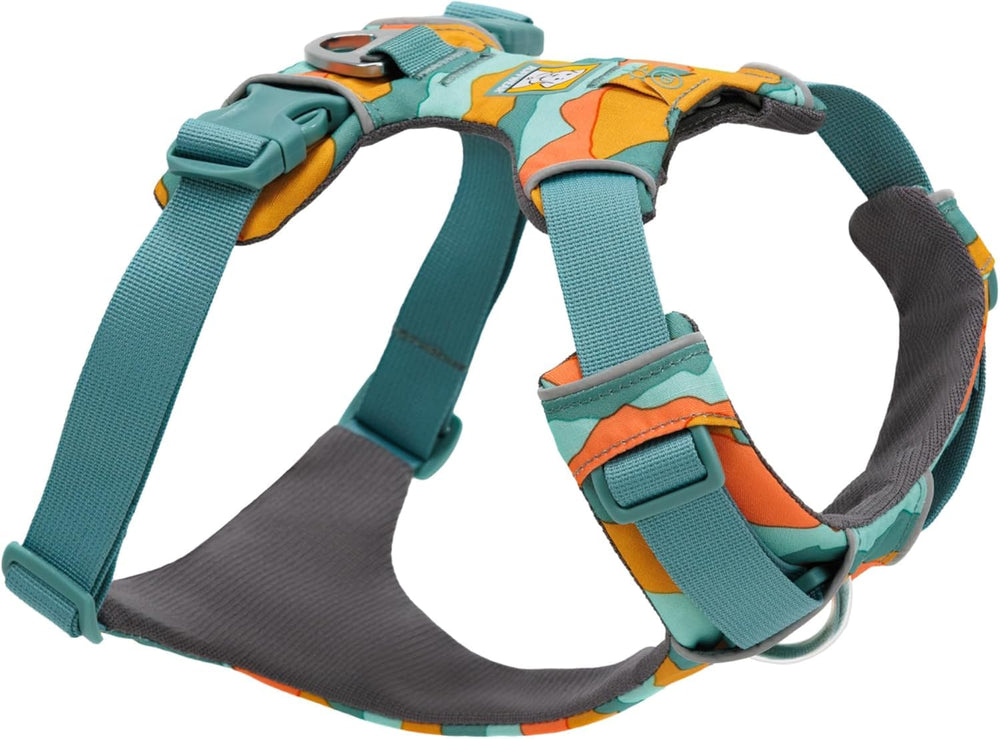 Ruffwear Front Range arnés con anilla dorsal para paseos controlados.
