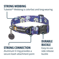Ruffwear Front Range Collar: silenciador de etiquetas para paseos tranquilos.
