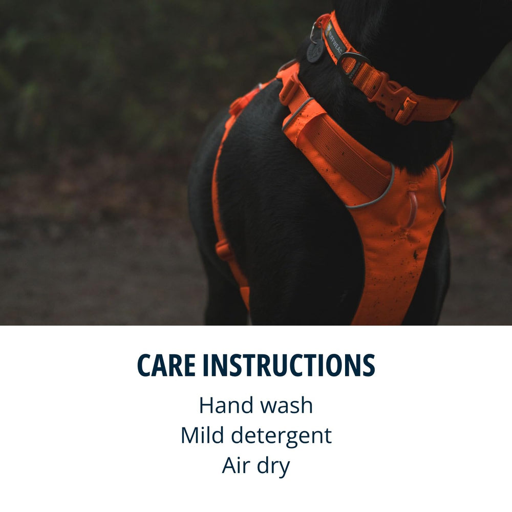 Ruffwear Front Range Collar silenciador de etiquetas para paseos tranquilos