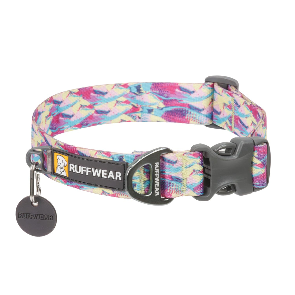 Ruffwear Front Range con cinta Tubelok resistente a la decoloración para uso diario.