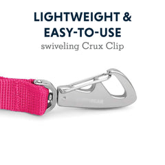 Ruffwear Front Range Leash, anilla de accesorios integrada, mantiene esenciales a mano durante caminatas