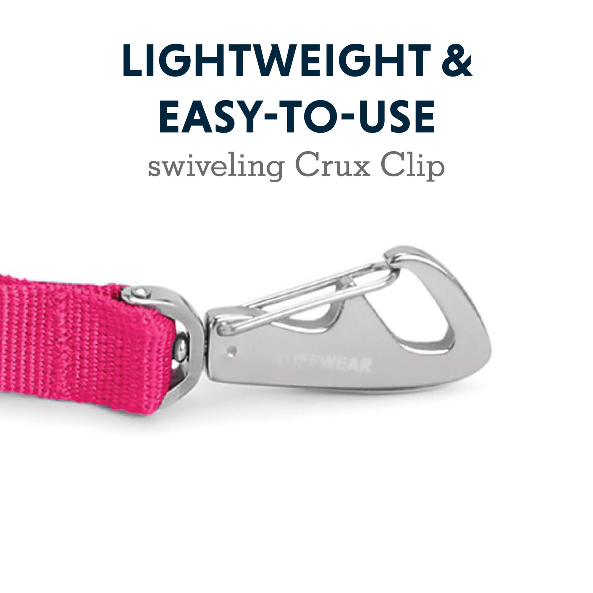 Ruffwear Front Range Leash: lazos de accesorios integrados para llaves y bolsas.