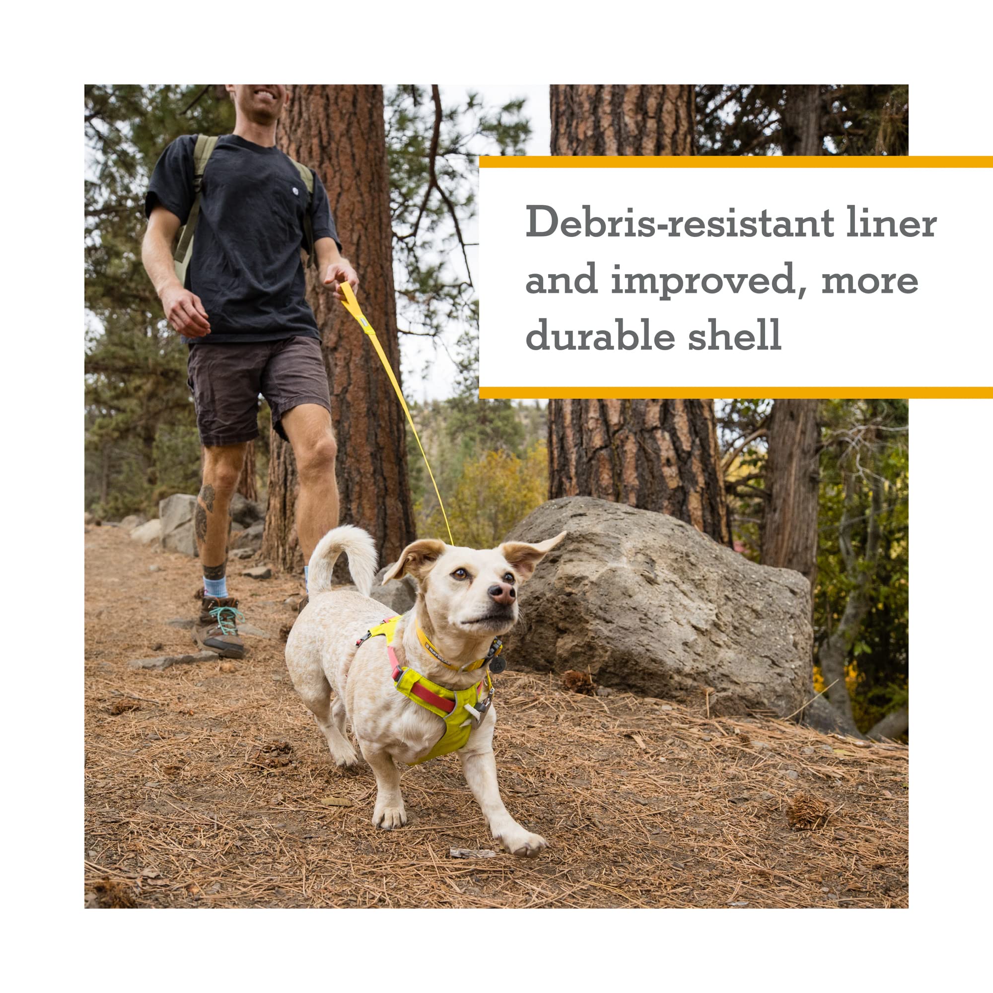 Ruffwear Hi & Light tela resistente para aventuras al aire libre.