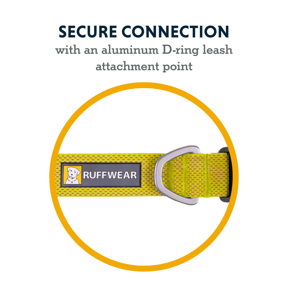 Ruffwear Hi & Light collar anilla D de aluminio ligera para cambios rápidos