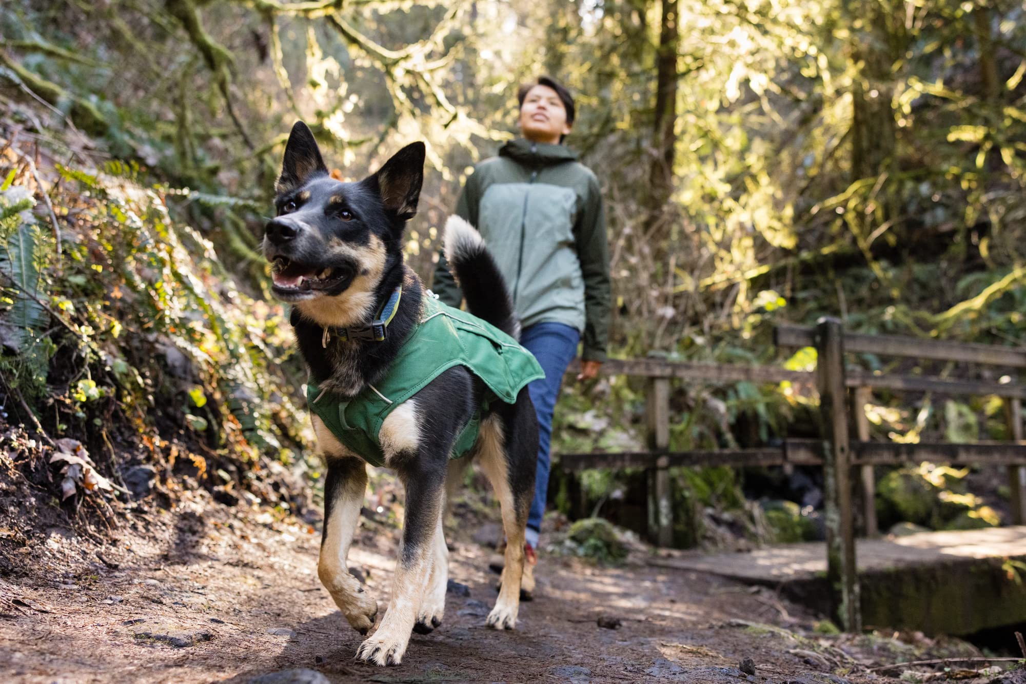 Ruffwear Overcoat Fuse: anilla de luz para Beacon, aumentando visibilidad.