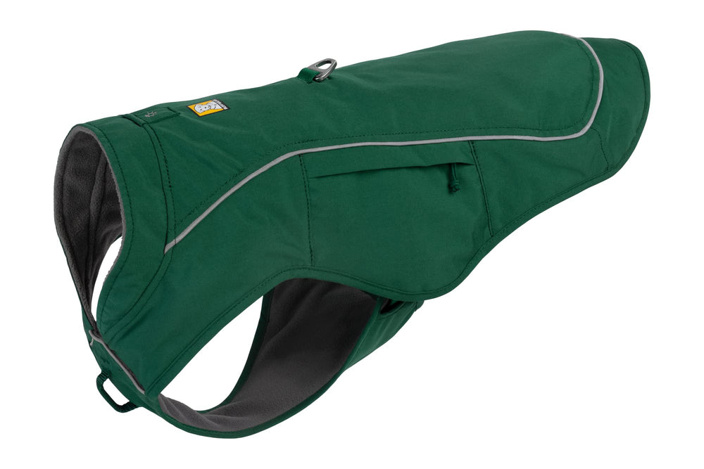 Ruffwear Overcoat Fuse: arnés integrado para vestirse rápido durante paseos.