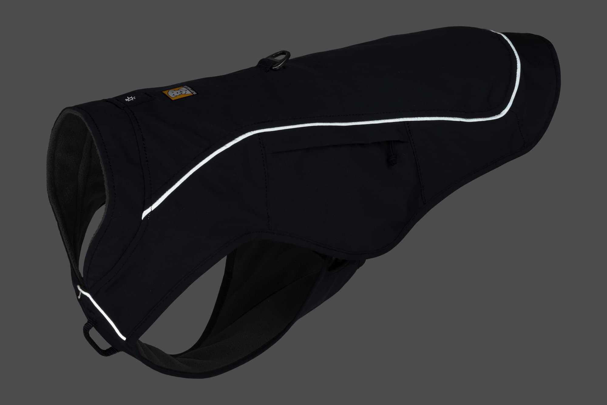 Lazo para luz Beacon en Ruffwear Overcoat Fuse para mayor seguridad.