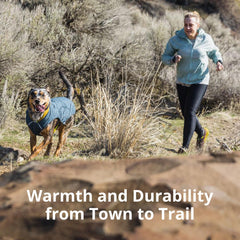 Ruffwear Stumptown, ribete reflectante, mayor visibilidad en caminatas nocturnas