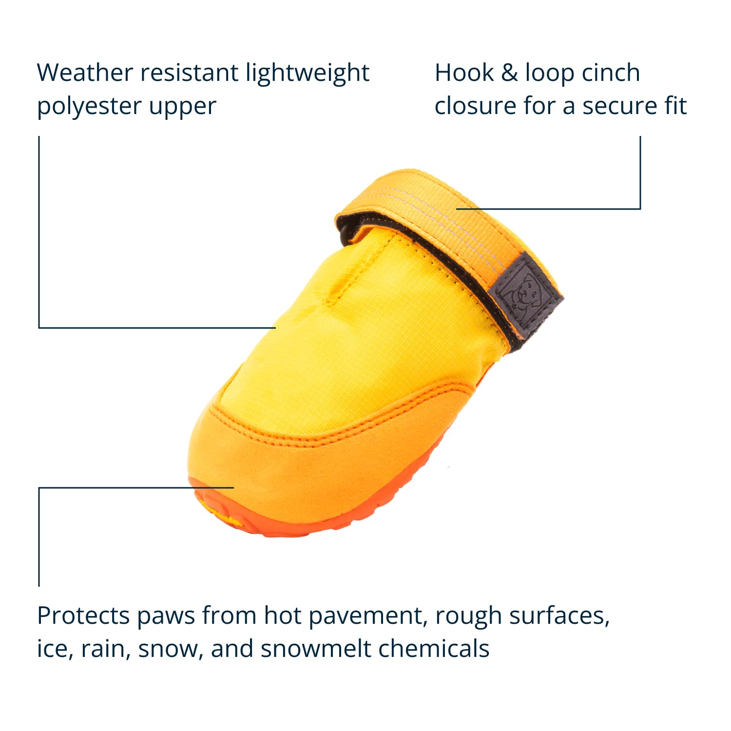 Ruffwear Summit Trex cierre YKK con reflectividad para un ajuste seguro