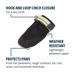 Ruffwear Summit Trex: malla transpirable mantiene las patas cómodas y evita sobrecalentamiento.