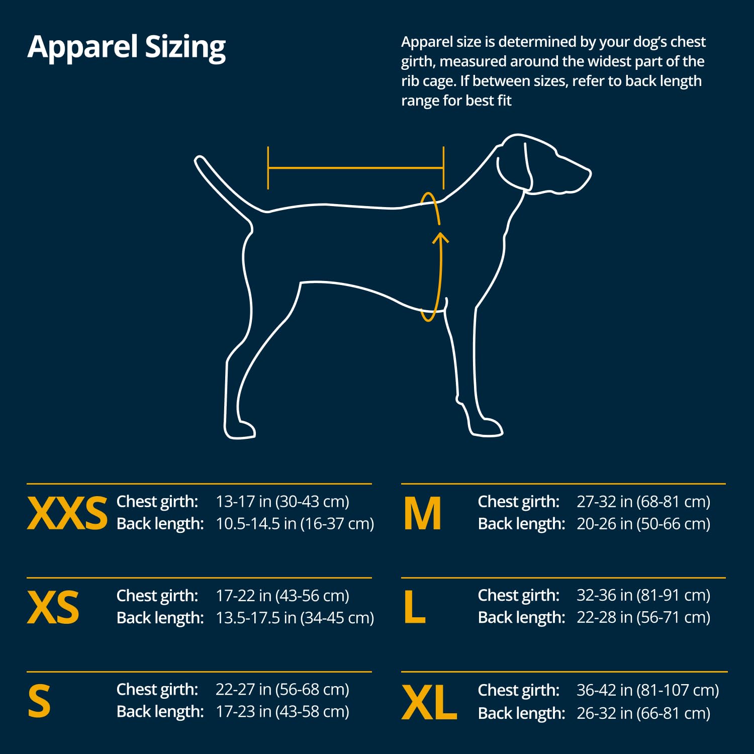 Ruffwear Sun Shower ajuste de talla para mayor confort y cobertura