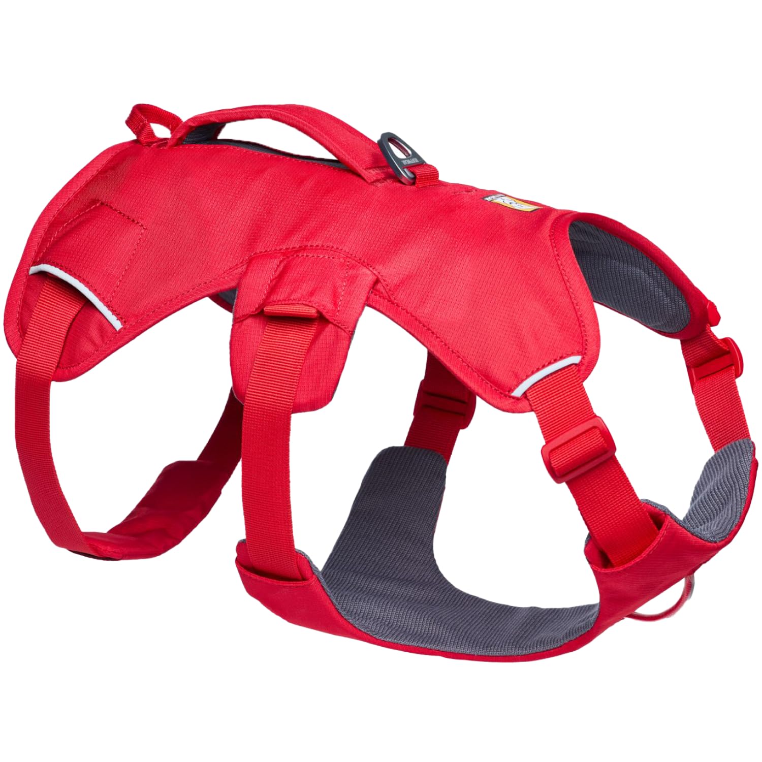 Ruffwear Web Master con asa de elevación reforzada para levantamiento seguro