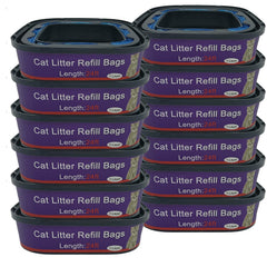 RUNDE bolsas de relleno para arena de gatos Genie estandar, higiene y comodidad diaria.