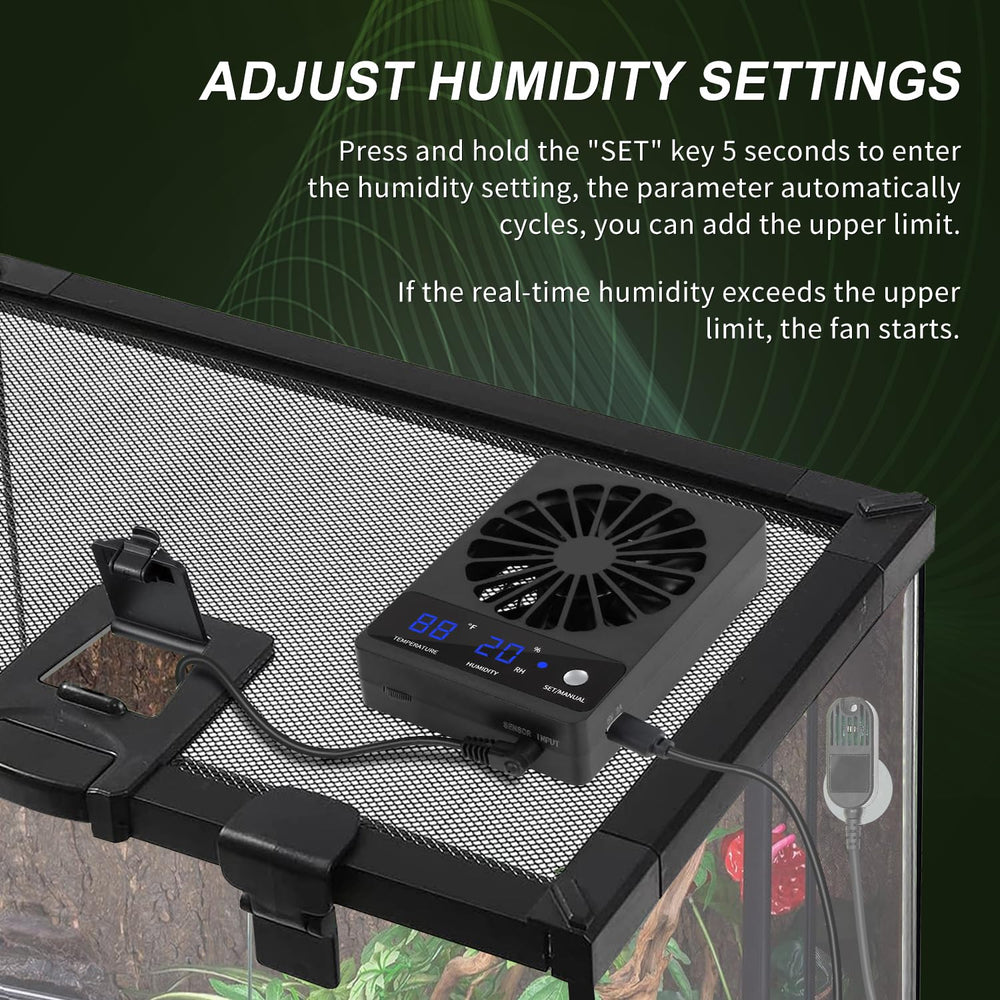 RUNWUSHENG pantalla digital lecturas claras de temperatura y humedad para monitorización rápida