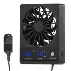 RUNWUSHENG ventilador reptil para circulación de aire en terrario, mejora ventilación