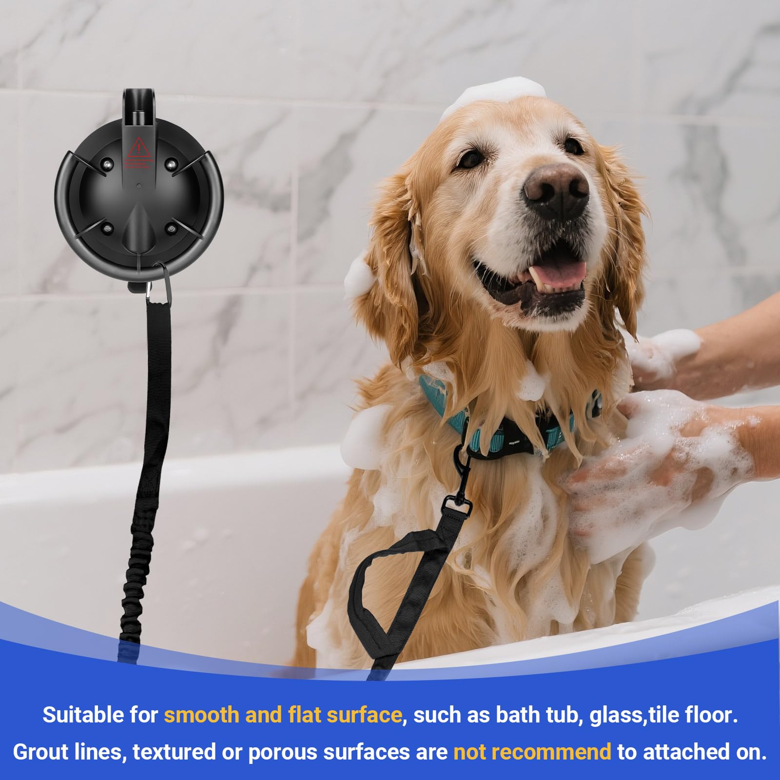 Ruppence adhesión a superficies lisas para baño y ducha.