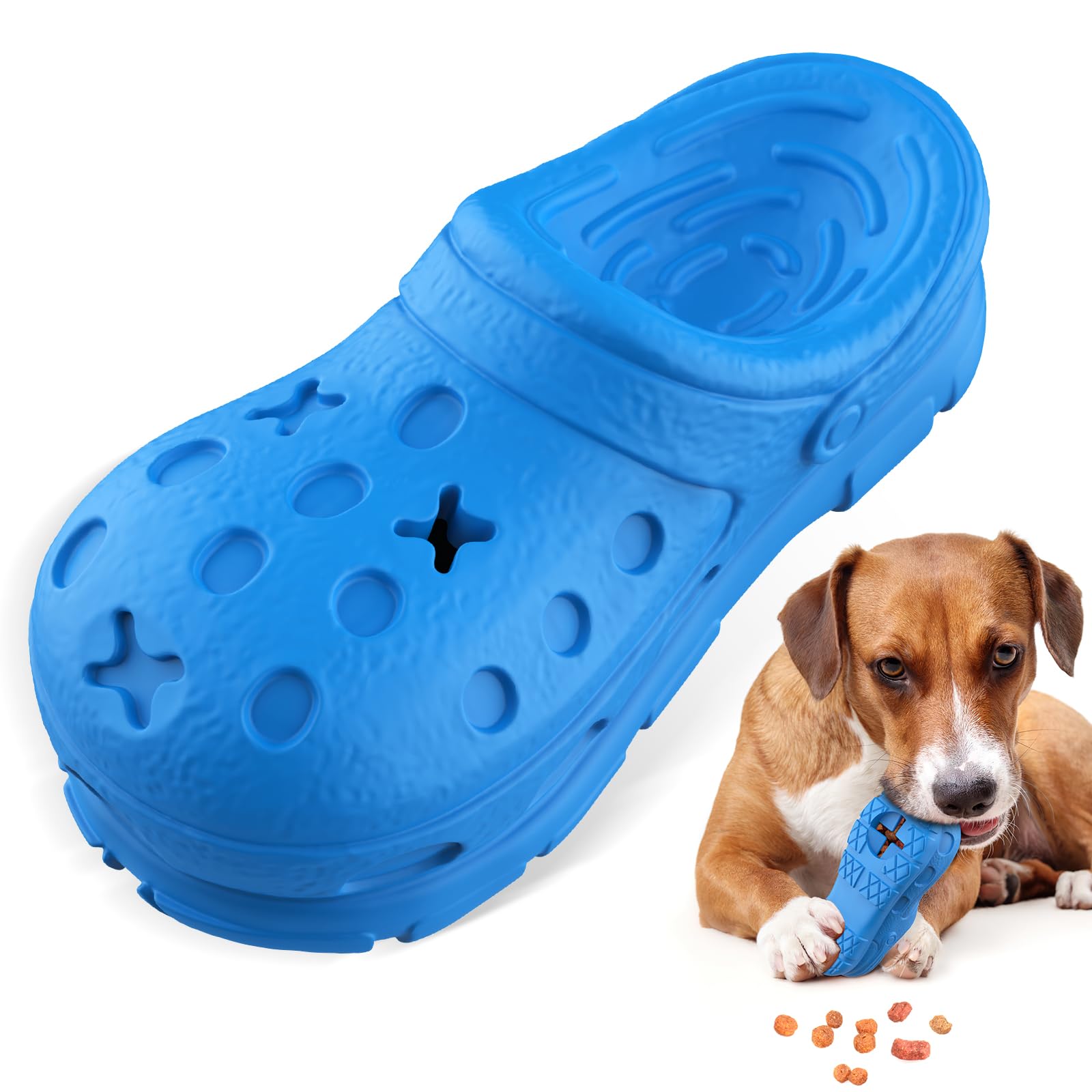 RUXAN juguete-perros-mordedores-indestructible para masticar de forma prolongada