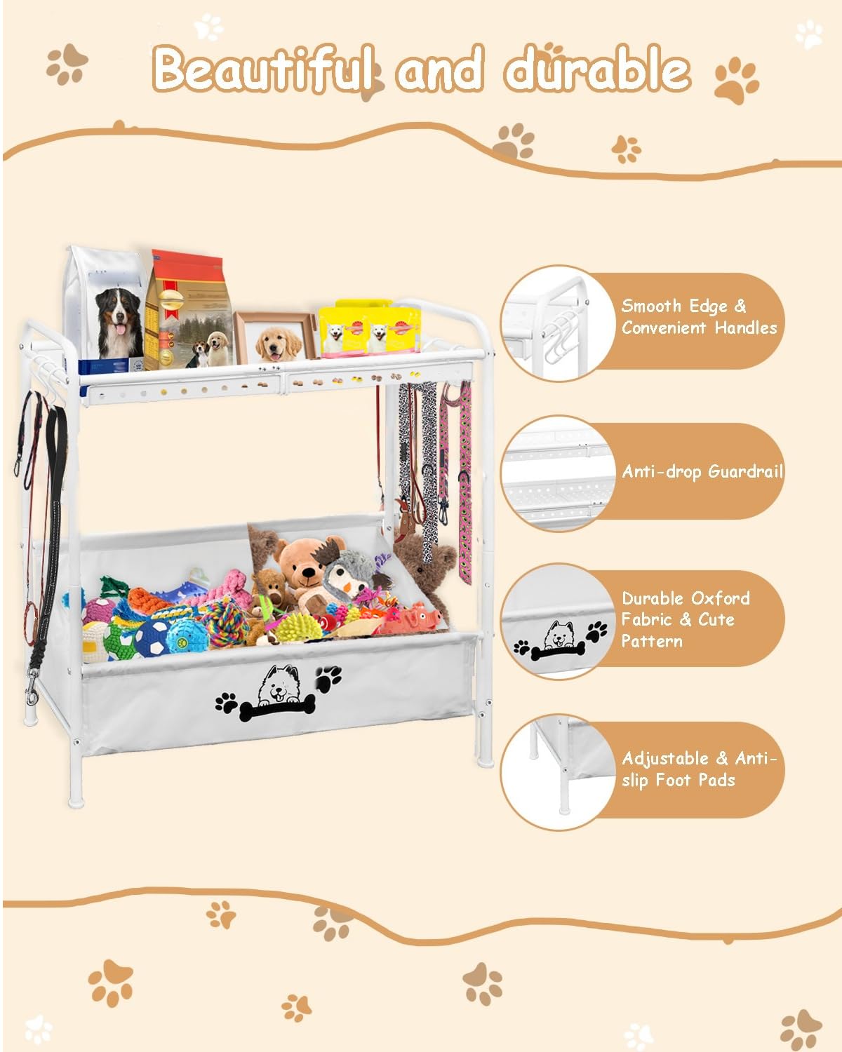 Rvelidode uso-sala-hogar, ideal para mantener juguetes visibles.