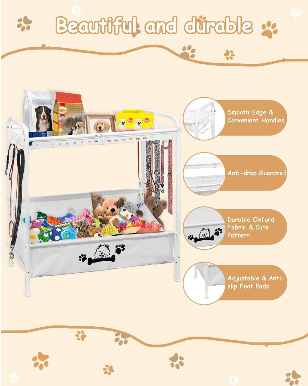 Rvelidode uso-sala-hogar, ideal para mantener juguetes visibles.