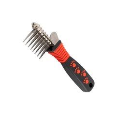 Cepillo Paw Brothers con mango ergonómico para desenredar perros, producto de Ryan's Pet Supplies