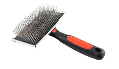 Cepillo Slicker Paw Brothers de largo extra con mango ergonómico para cepillado cómodo y profundo