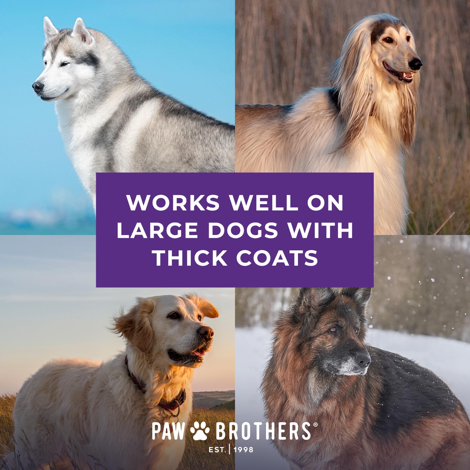 Paw Brothers facilita retirar pelos y limpiar tras su uso