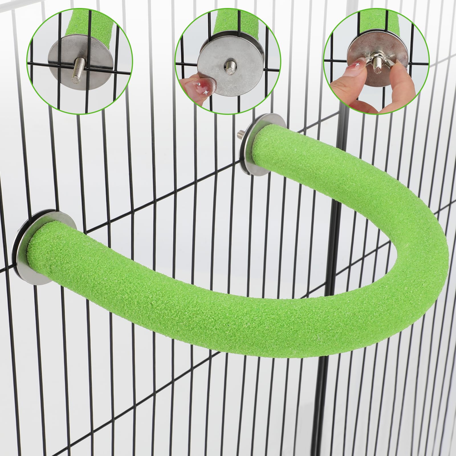Rypet percha ave uso multifuncional para aves pequeñas y medianas