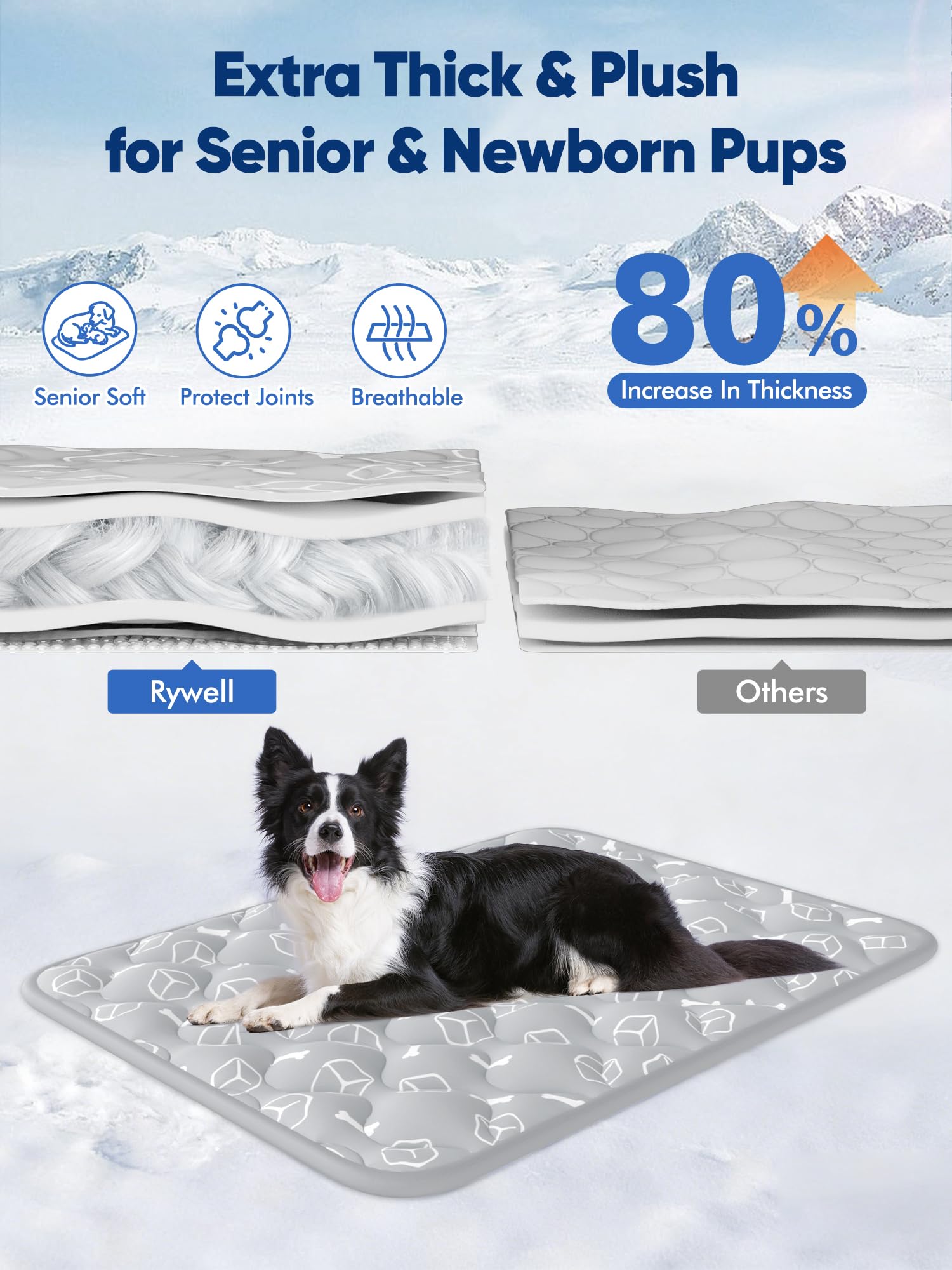 Rywell sistema antideslizante protege muebles mientras la mascota descansa.