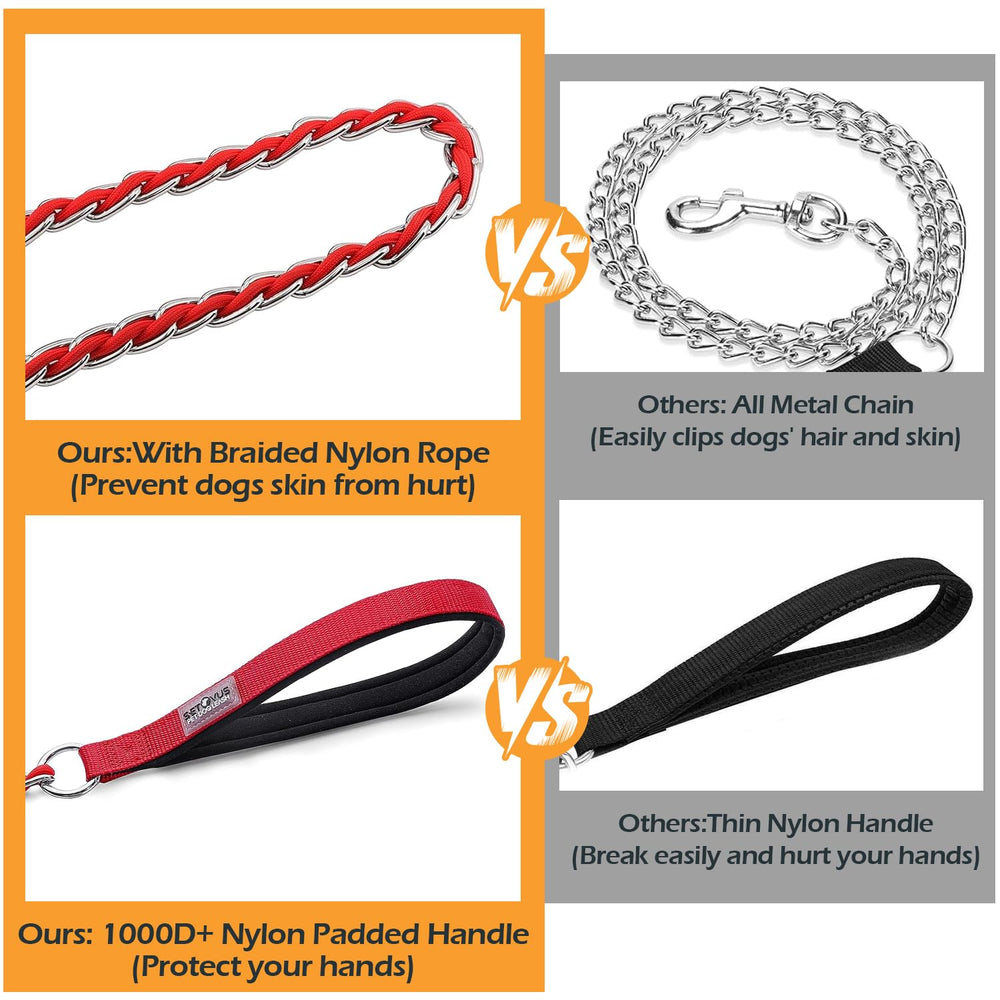 S-ETOVUS ancho 0-6 pulgadas, ideal para perros grandes