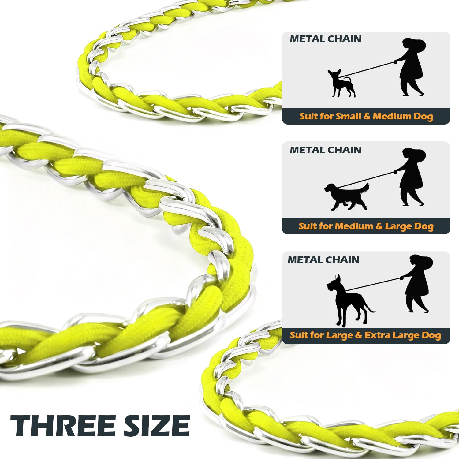 Paseo cómodo y seguro para perros grandes con la correa S-ETOVUS