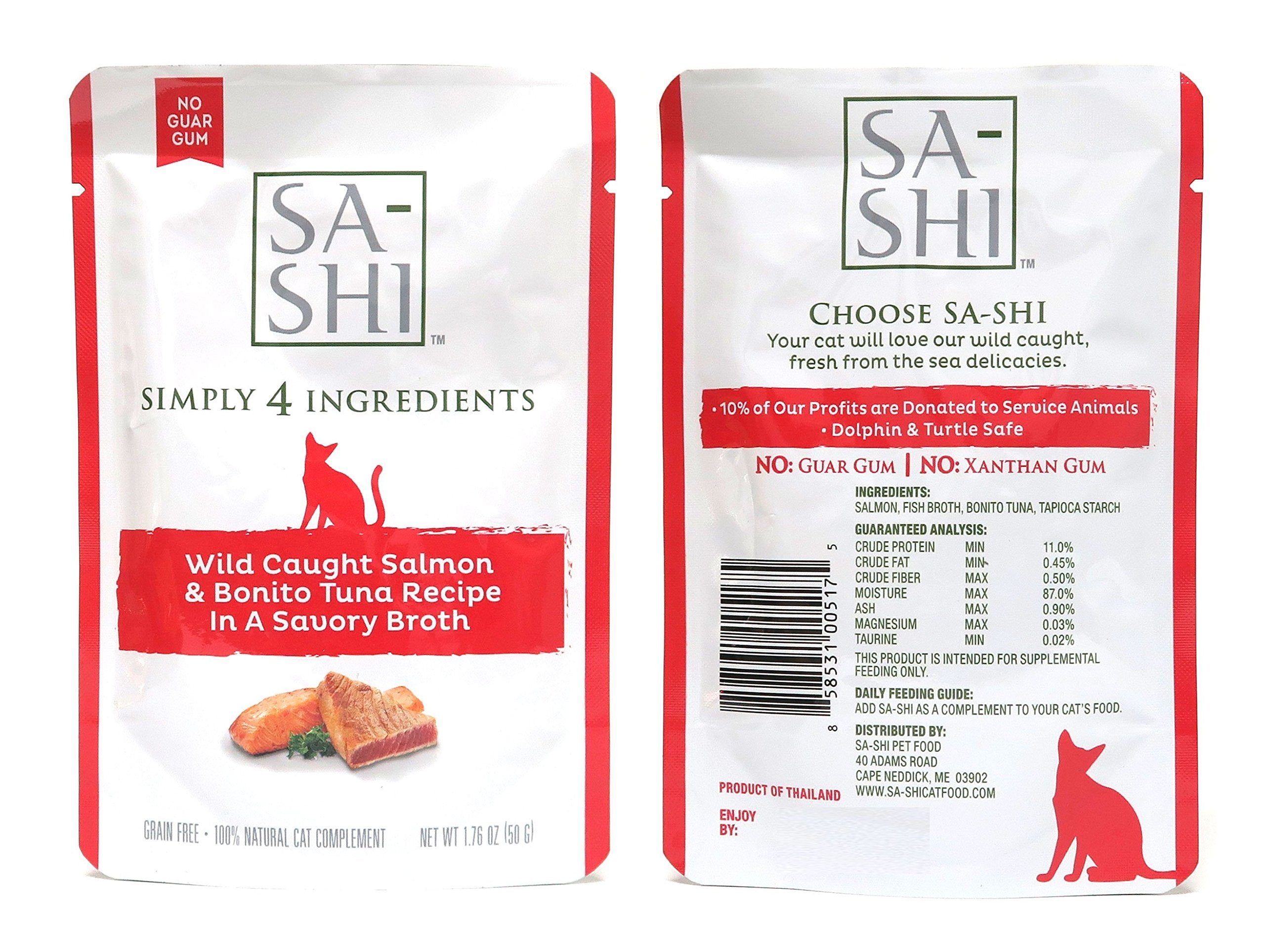 Sa-Shi variedad de sabores en empaque, ideal para ofrecer diversidad.