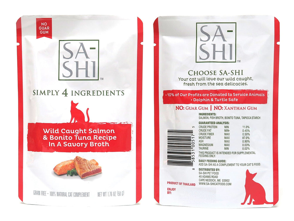 Sa-Shi variedad de sabores en empaque, ideal para ofrecer diversidad.