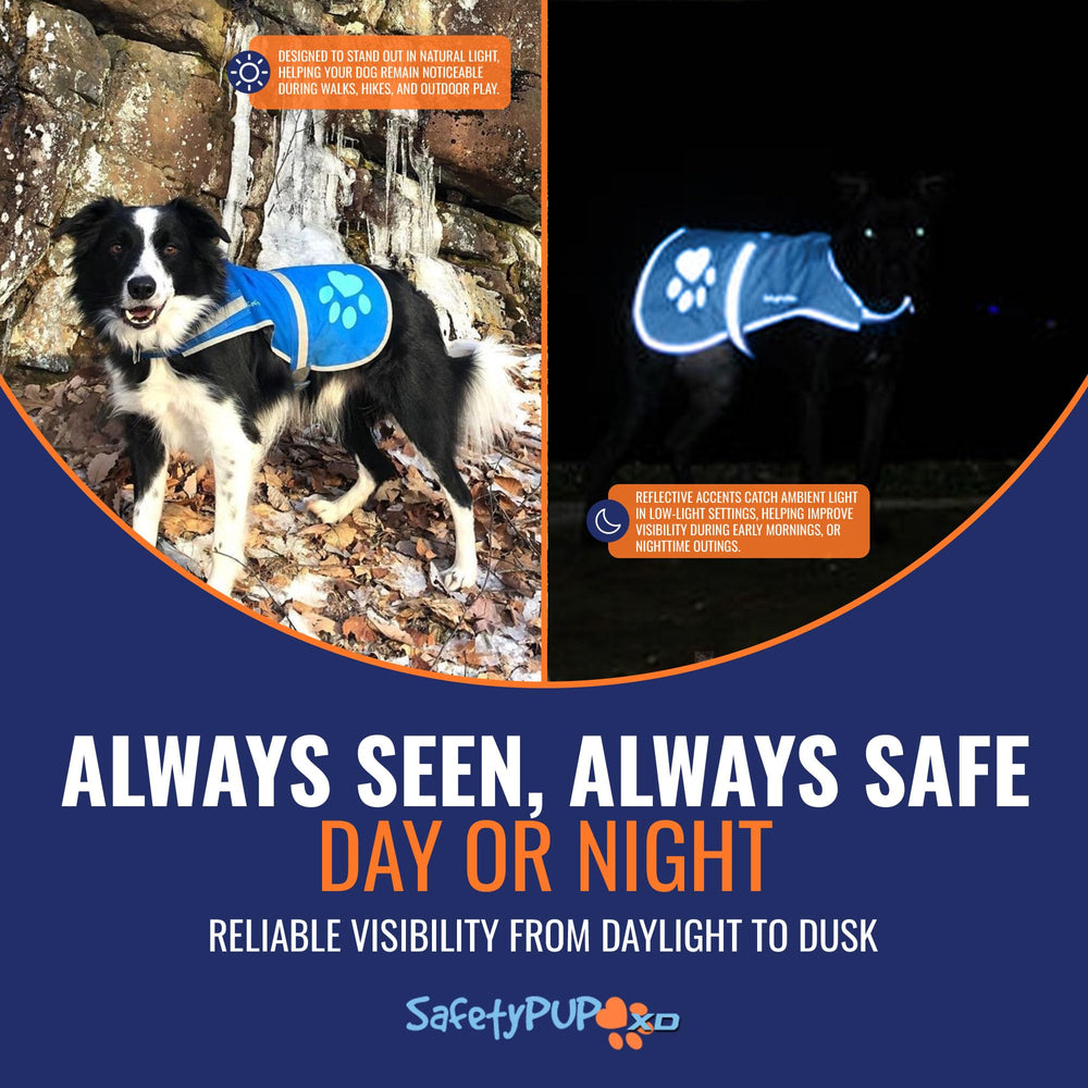 SafetyPUP XD chaleco compatible con arnés sin interferencias