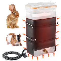 Saillong bebedero conejo 74oz para hidratación diaria de conejos y otros roedores