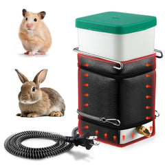 Saillong botellas-agua-caliente-32oz dos-pack: agua estable para conejos y mascotas pequeñas