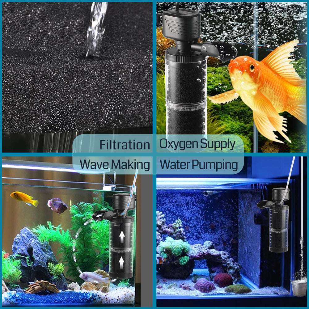 SainSmart XpertMatic incluye bomba sumergible para circulación constante dentro del acuario