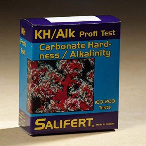 Salifert KH y alcalinidad: kit de prueba para acuarios, medición precisa