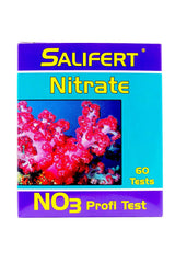 Prueba de nitrato Salifert NO3 para acuarios marinos, lectura precisa.