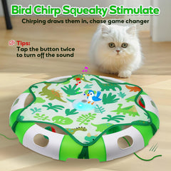 Salodal juguete para gatos con bolas y campana para más atención y diversión.