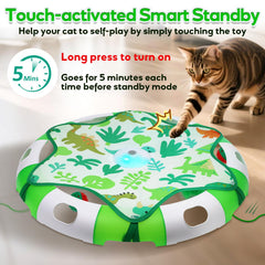 Salodal juguete para gatos con sonido de pájaro que despierta el instinto cazador.