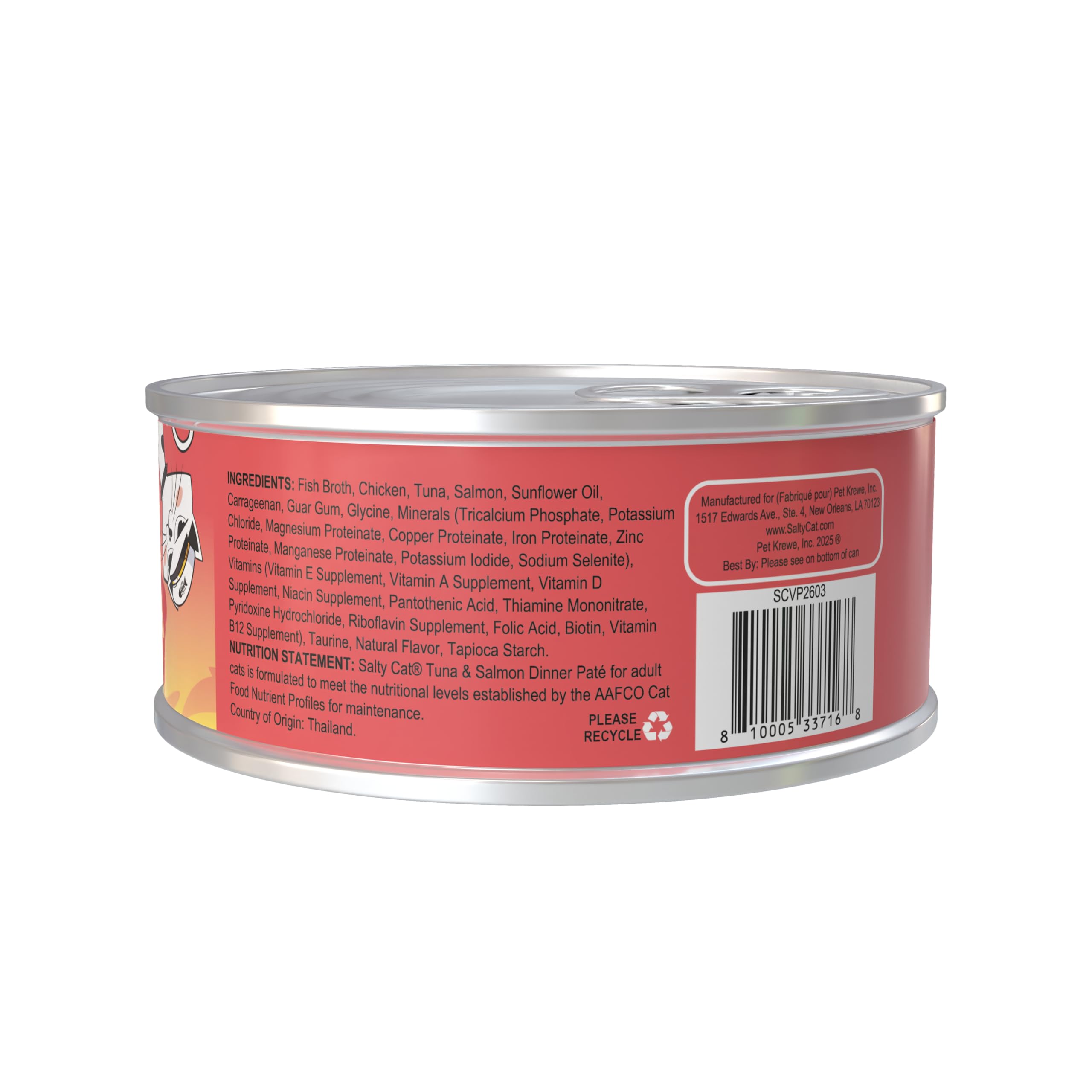 Salty Cat Captain’s Catch sabores marinos que conquistan paladares.