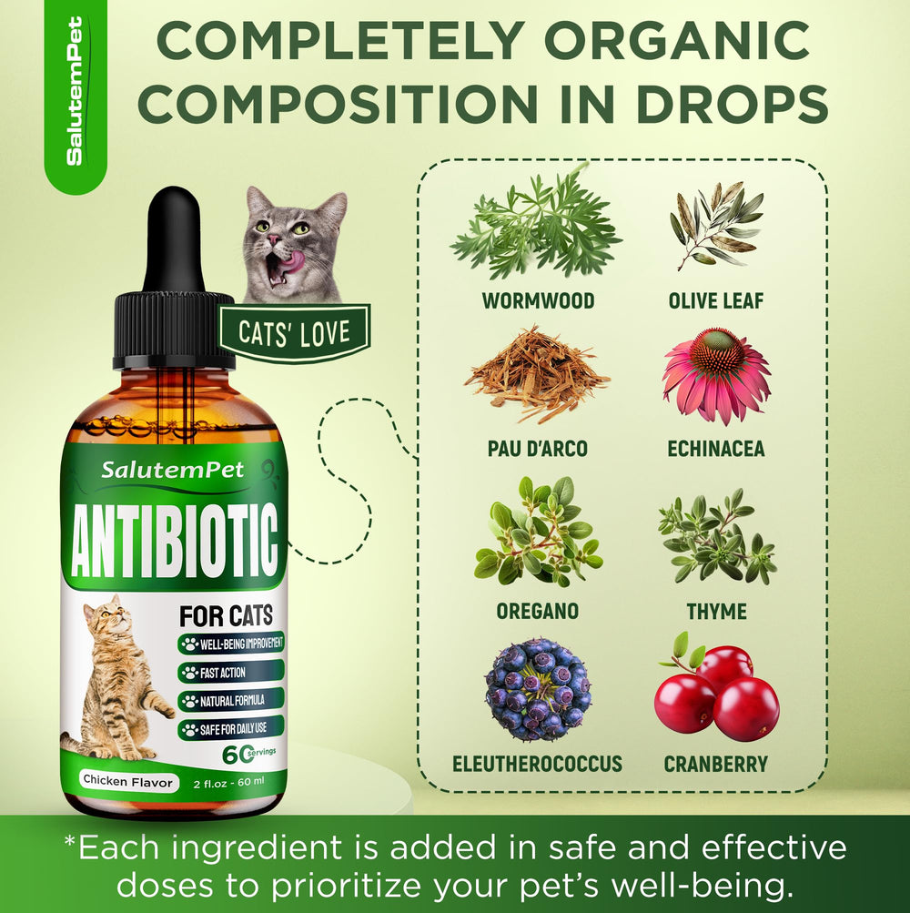 SalutemPet Antibiotico Gatos: añadir a comida facilita la rutina.
