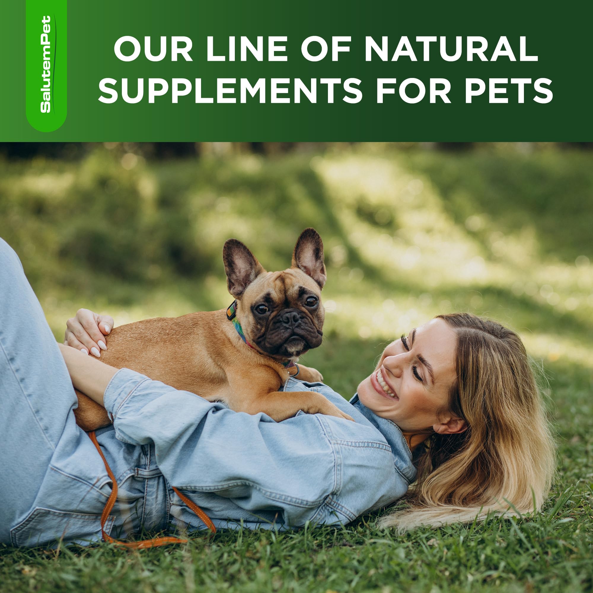 SalutemPet Antibiotico natural sabor tocino facilita la toma diaria del perro