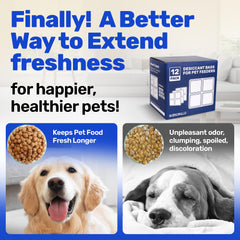 Samorillo desecante para comedero automático con carbón activado, control de olores durante la alimentación.