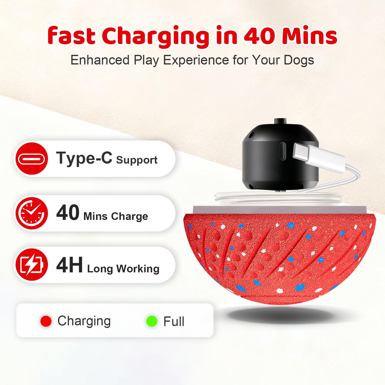 Sankell bola diseñada para perros pequeños y medianos como Corgi o Terrier