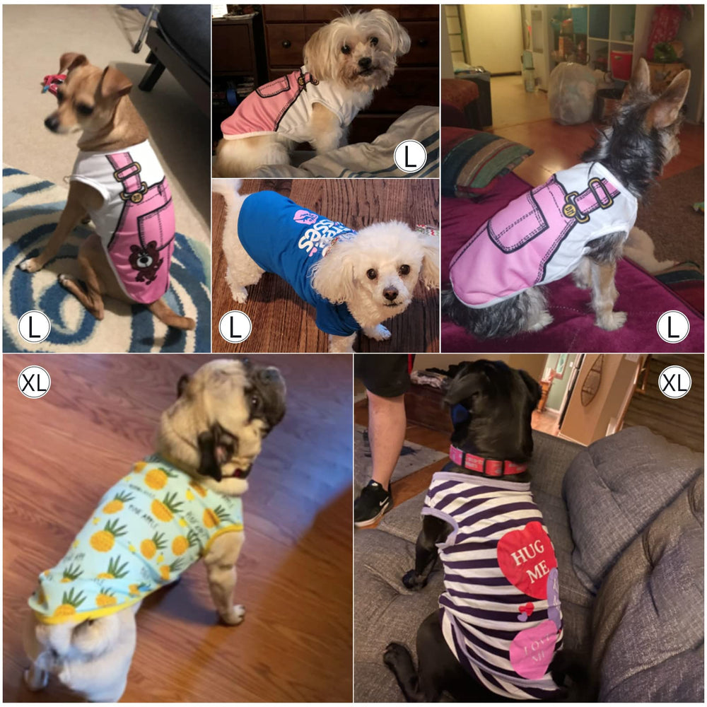 SATINIOR camiseta perro dibujo 5: ideal para sesiones de fotos