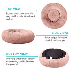 SAVFOX cama dona lavable a máquina, fácil de cuidar.
