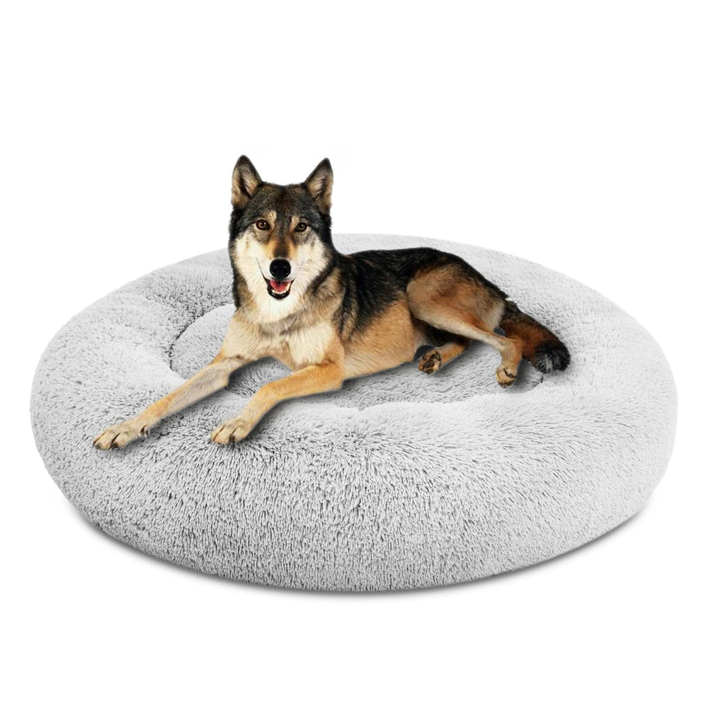 Cama donut SAVFOX lavable a máquina para limpieza rápida.