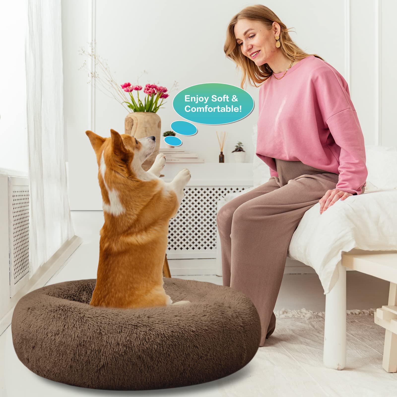 SAVFOX cama dona apta para inviernos cálidos y acogedores