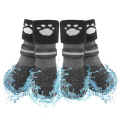 SCENEREAL botas antideslizantes para patitas, protección en casa y al aire libre.